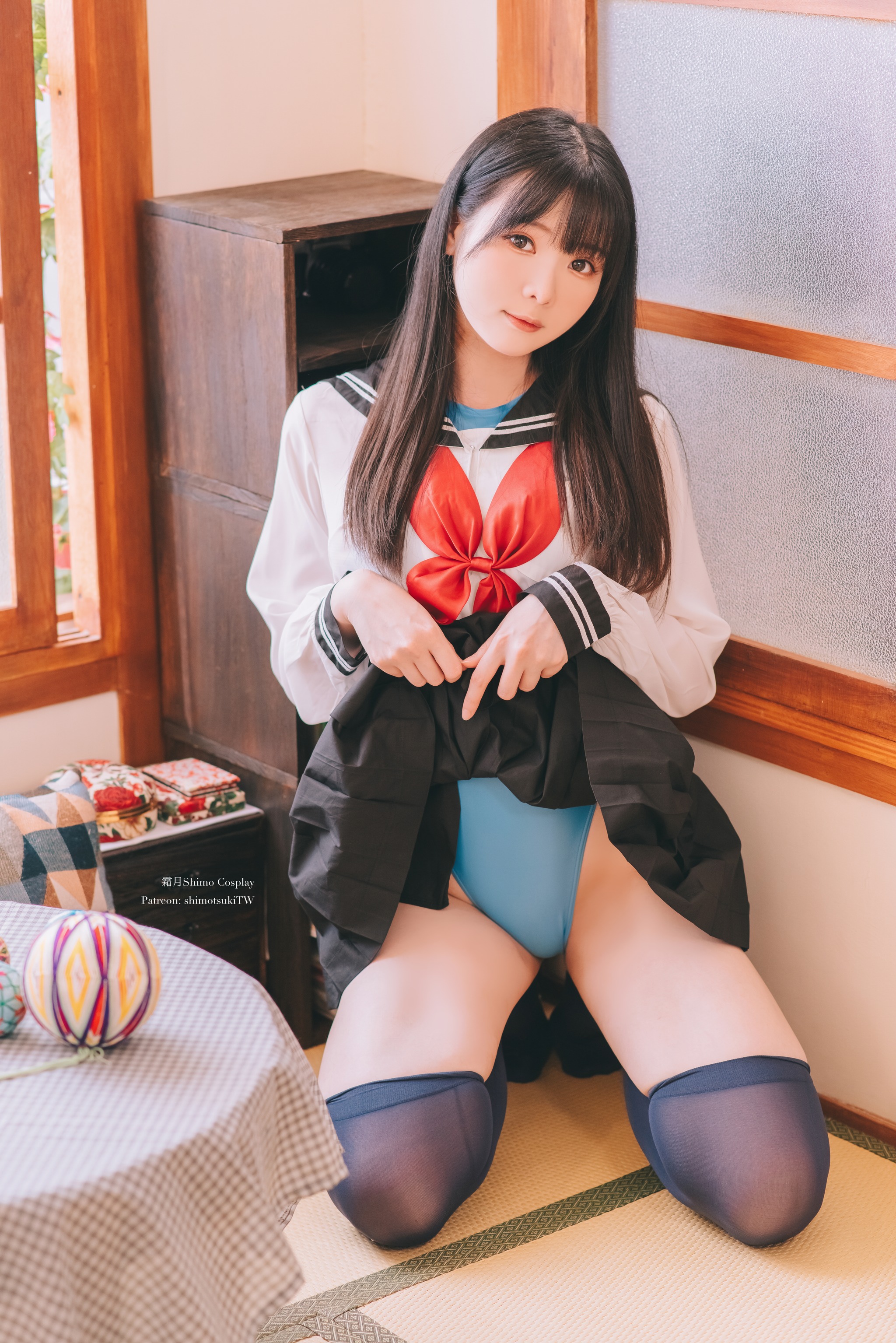 图片[1]-霜月shimo – NO.091 Swimsuit X Sailor[23P]-XikXak